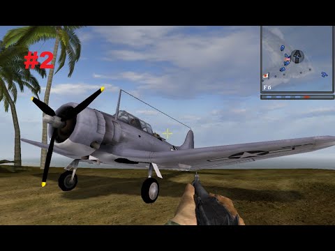 Видео: Все-таки я не умею управлять самолётами... ► Battlefield 1942 #2