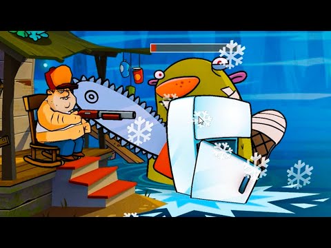 Видео: Заморозил БОССА и победил Swamp Attack