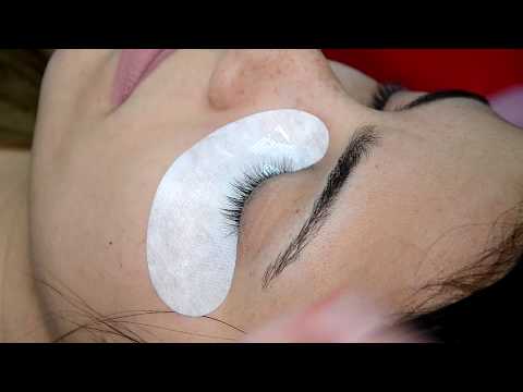 Видео: Процесс Классическое наращивание ПРОЗРАЧНЫМ КЛЕЕМ преимущества и недостатки