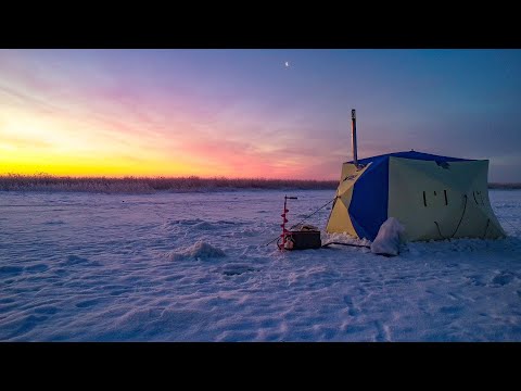 Видео: ТАКОЙ РЫБАЛКИ У МЕНЯ ЕЩЁ НЕ БЫЛО! ДВЕ НОЧИ В ПАЛАТКЕ НА ЛЬДУ ОЗЕРА ЧАНЫ. Зимняя рыбалка 2025