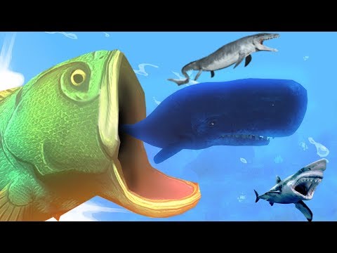 Видео: ОКЕАН СТАЛ ДЛЯ МЕНЯ МАЛ! ПРОГЛОТИЛ КИТА ЦЕЛИКОМ! FEED AND GROW FISH