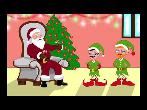 Видео: Дедо Мраз и изгубеното магично жарче.  Божиќна приказна. Сказни. Видео аудио сликовница.