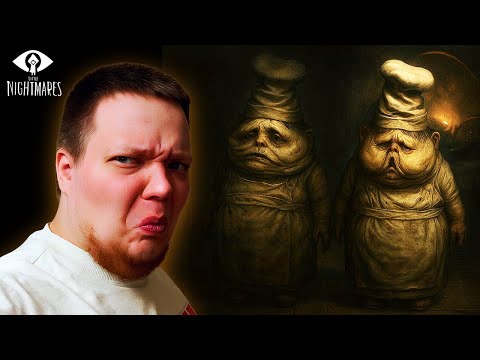 Видео: АДСКИЕ ШЕФЫ! НЕ СТОИТ ЕСТЬ НА ЭТОЙ КУХНЕ! / Little Nightmares №3