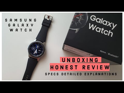 Видео: Распаковка и честный обзор последней модели GALAXY WATCH SM-R800 | подробные объяснения