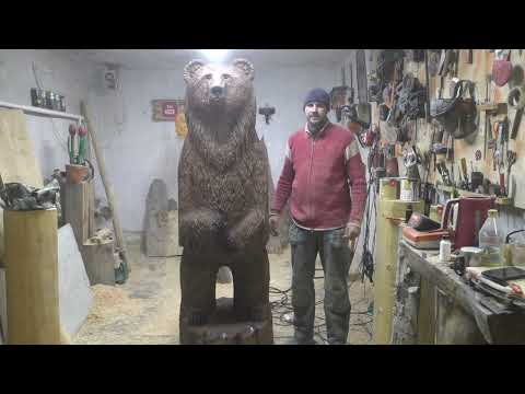 Видео: Пила и Болгарка, пилим большого медведя