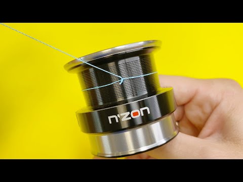 Видео: Лучший способ привязать леску к любой катушке — надежность на 100%. Полезные лайфхаки и самоделки