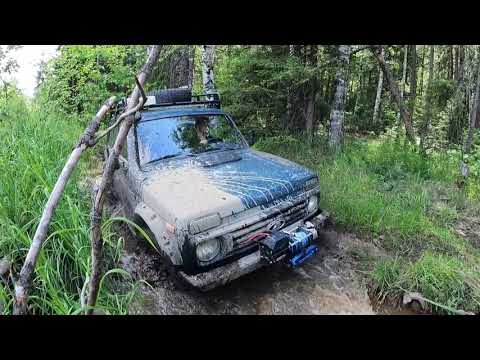 Видео: Интересный маршрут в окрестностях Кыштыма. Нивы едут!!!