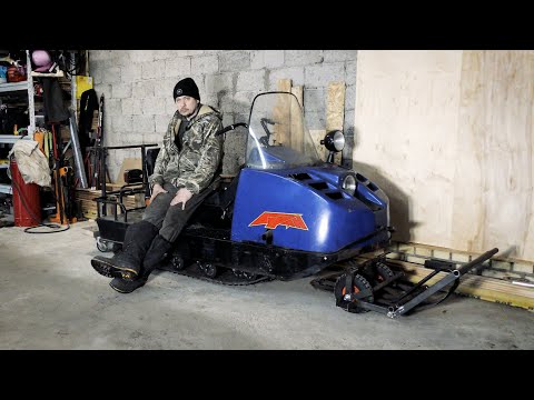 Видео: Самодельный подкат для "Бурана".