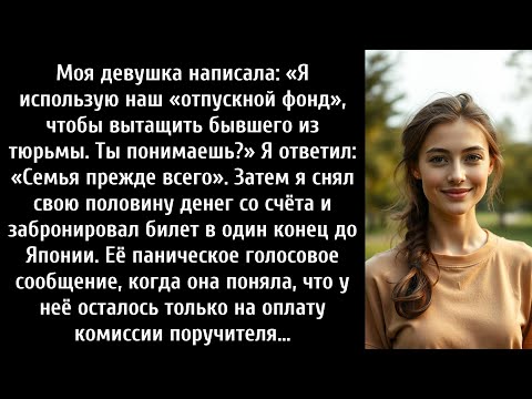 Видео: Моя девушка написала: «Я использую наш «отпускной фонд», чтобы вытащить бывшего из тюрьмы».