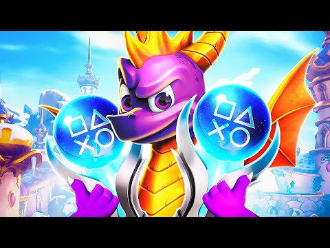 Видео: Я получил платину за каждую игру в трилогии Spyro