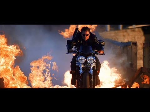 Видео: Mission Impossible 2 - Chase Scene - Tom Cruise | мотоциклы Triumph