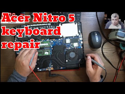 Видео: Модификация Acer Nitro 5 - Использование датчика крышки в качестве кнопки питания - Переназначени...
