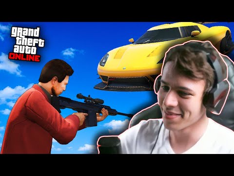 Видео: СНАЙПЕРЫ ПРОТИВ МАШИН В GTA ONLINE