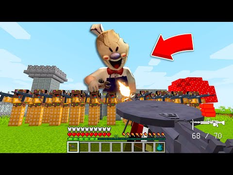 Видео: ЗЛОЙ МОРОЖЕНЩИК ЗАХВАТИЛ БАЗУ СОЛДАТ В МАЙНКРАФТ ! Алексбой Minecraft