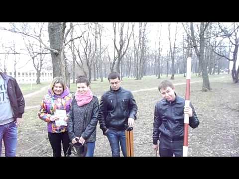Видео: 2 Закрепляем точку теодолитного хода на местности 8.04.14 Д-44