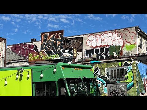 Видео: Граффити-аллеи в Торонто 🇨🇦