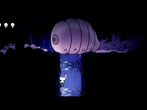 Видео: ПУХЛЫЕ ЛИЧИНКИ И ПОЛЕТ НАД ОЗЕРОМ - Hollow Knight #17