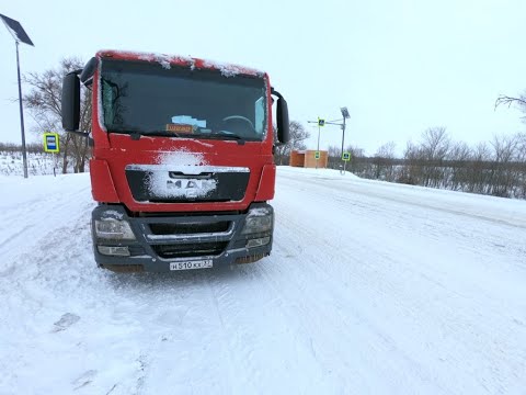 Видео: РЕЙС БЕЗ ТОРМОЗОВ.ЛЮТЫЙ СНЕГОПАД