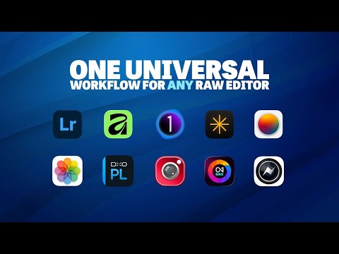 Видео: Один универсальный рабочий процесс для любого редактора RAW-фотографий