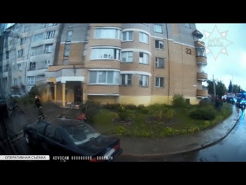 Видео: Два пожара в Пинске: трагические последствия