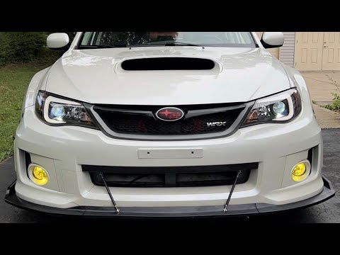 Видео: Установка фар AMAZON C-style на мой WRX
