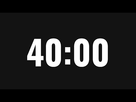 Видео: Таймер 40 Минут