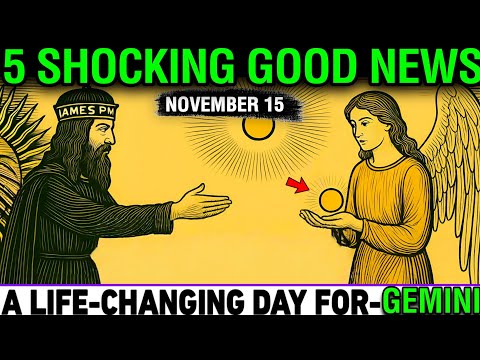 Видео: Близнецы ♊ — 15 ноября: 5 шокирующих хороших новостей! Чудеса уже близко! Ваша тайная судьба раск...