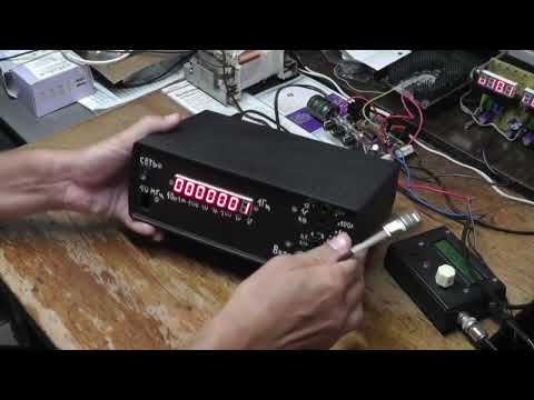 Видео: Модификация частотомера: устранение мерцания цифр в процессе счета.