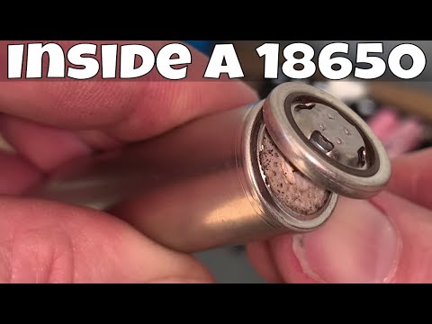 Видео: Вскрытие аккумулятора LG 18650 в научных целях [любительское видео, предупреждение]