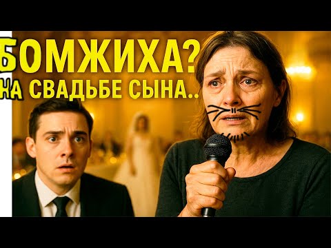 Видео: На свадьбе сын назвал мать «бомжихой»… но когда она заговорила, все онемели