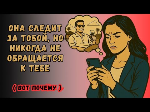 Видео: Она наблюдает за тобой, но никогда не напишет… (Вот почему) | СТОИЦИЗМ