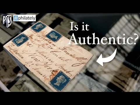 Видео: Настоящий или поддельный? Расследование конверта «Таппенни» 1840 года: #филателия49