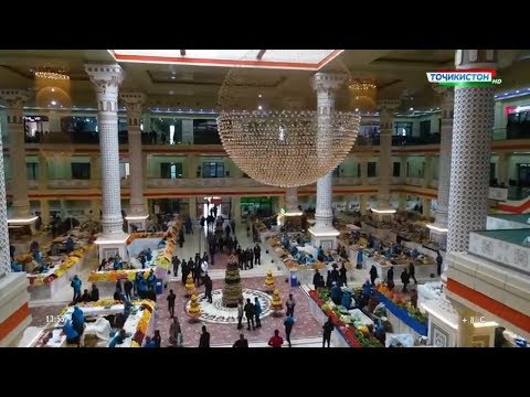 Видео: Душанбе: Бозори Мехргон / Рынок Мехргон