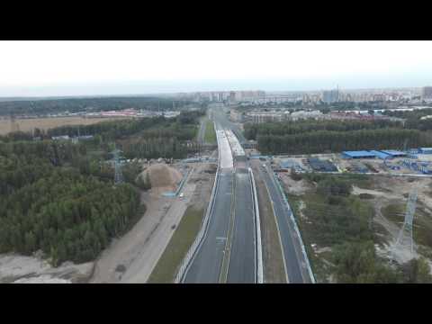 Видео: СПб. Строительство путепроводов на Суздальском шоссе