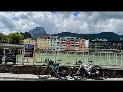 Видео: Длинный выходной в Австрии Tirol  Bad Häring, заезд на Велосипеде до Озера Walchsee