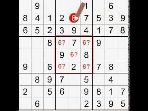 Видео: Судоку — онлайн-головоломка. Обучение