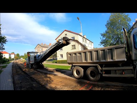 Видео: Фрезерование асфальта