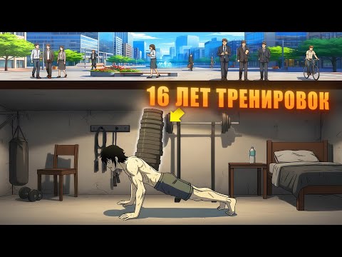 Видео: Он ВСЮ ЖИЗНЬ Тренировался в подземном Бункере, чтобы быть готовым к Апокалипсису! - Пересказ Манхвы