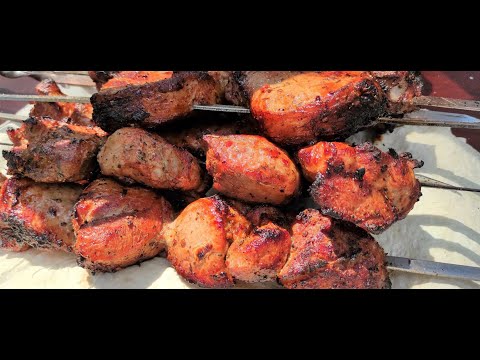 Видео: Шашлык из Индейки сочный и мягкий как приготовить Рецепт