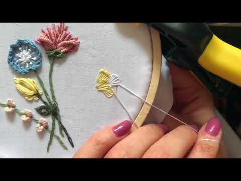 Видео: БРАЗИЛЬСКАЯ ВЫШИВКА// brazilian embroidery (ЧАСТЬ 4)