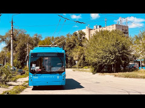Видео: 🔵 4K_HDR ☆ | МОСКОВСКИЙ ТРОЛЛЕЙБУС ТРОЛЗА МЕГАПОЛИС №8038 (1358) НА САРАТОВСКОМ МАРШРУТЕ №109