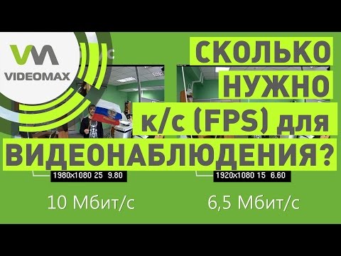 Видео: Оптимальная скорость видеоввода с IP-камеры