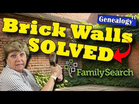 Видео: Генеалогические кирпичные стены РЕШЕНЫ – Моя пошаговая стратегия G.O.N.E.