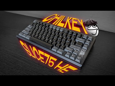 Видео: ЛУЧШАЯ МАГНИТНАЯ КЛАВИАТУРА | CHILKEY SLICE75 HE