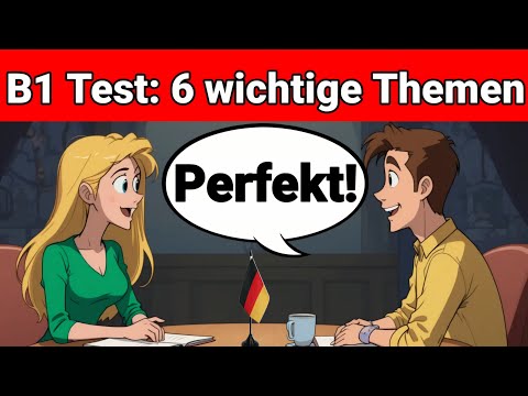 Видео: Устный экзамен по немецкому языку B1 | Планируем что-то вместе/диалог | 6 важных тем | говорить