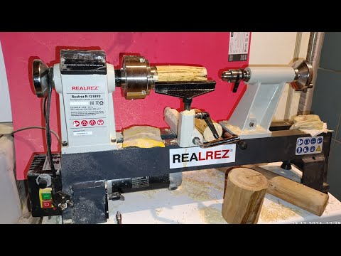 Видео: год спустя мой токарный станок REALREZ R-1218VD 550 В REZ-R-1218VD 550 W квартирный тихий компактный