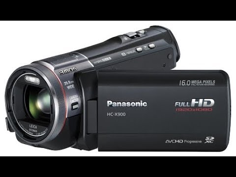 Видео: Обзор видеокамеры Panasonic X-900