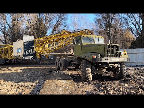 Видео: Перевезення Баштового Крана КБ-308