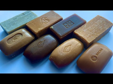 Видео: Cutting dry tar soap |ASMR  SOAP| Резка дегтярного мыла |ASMR SOAP|