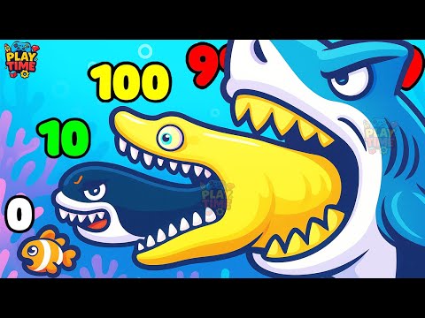 Видео: СЪЕШЬ ИЛИ СЪЕДЯТ ТЕБЯ ЭВОЛЮЦИЯ ХИЩНЫХ РЫБ Fish Evolution
